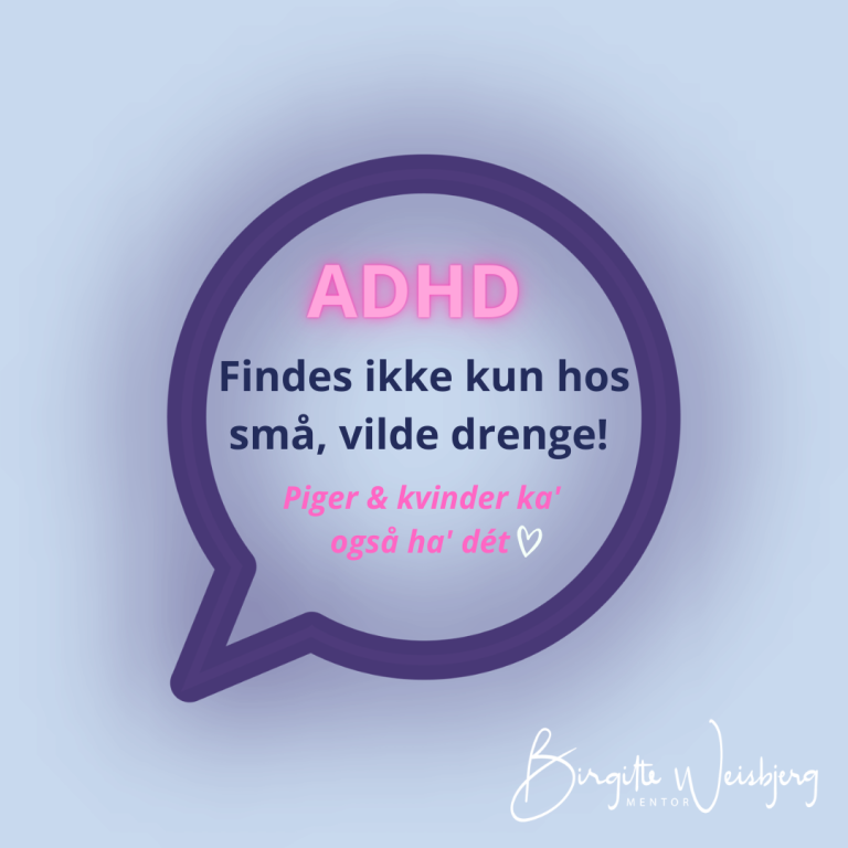 Kvinder kan også have ADHD