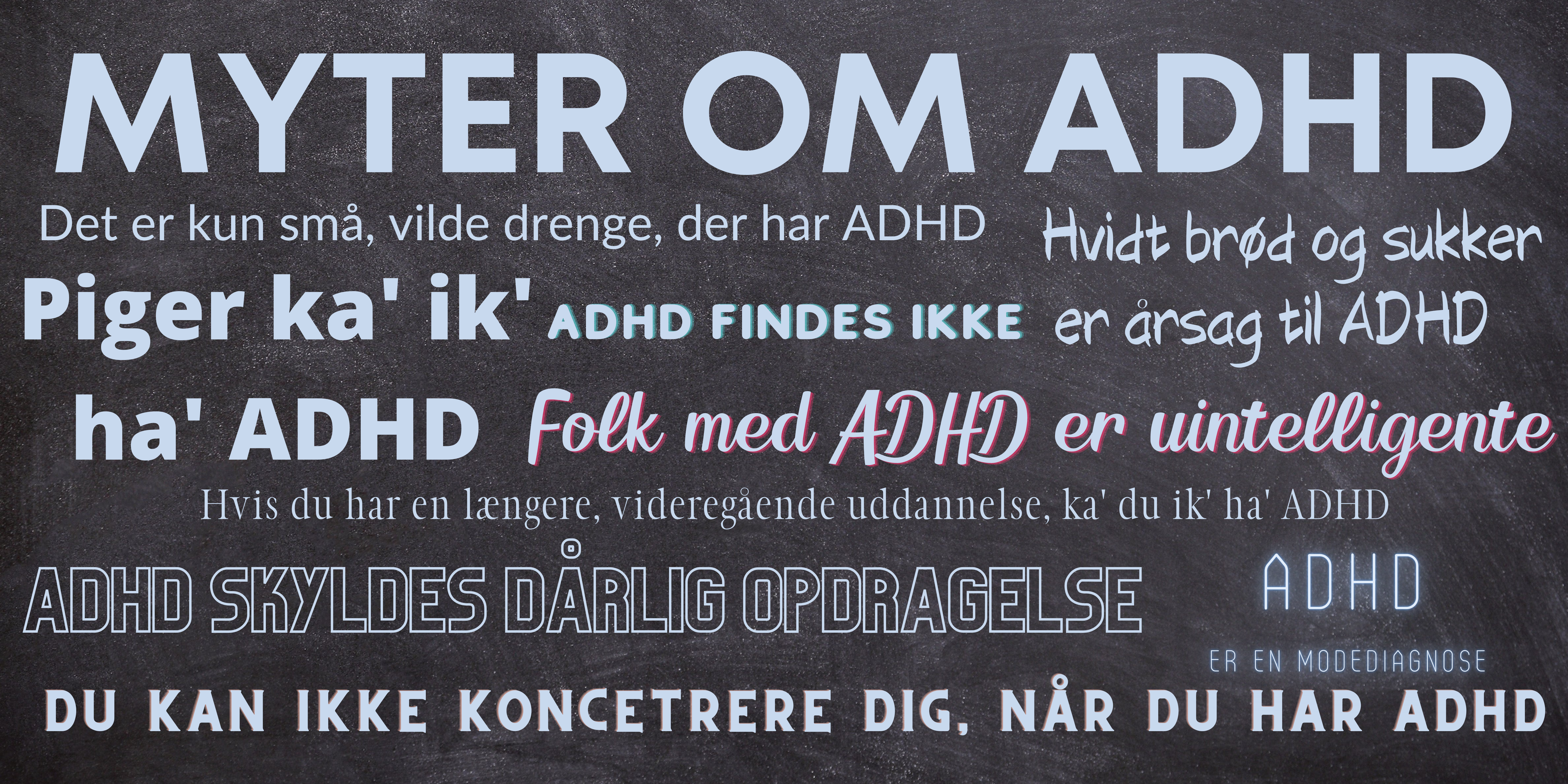 ADHD fordomme myter